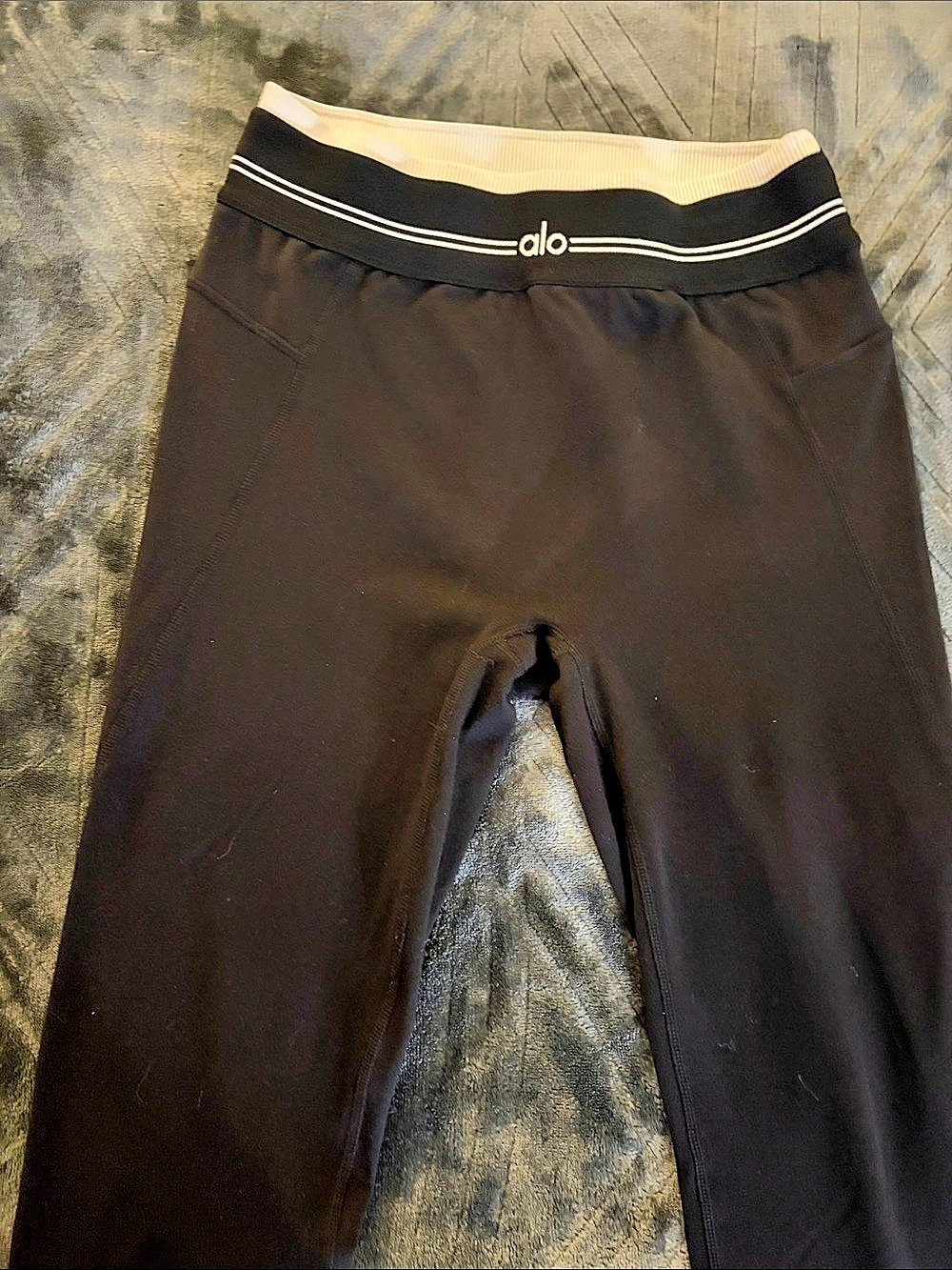 Alo Black Athletic Leggings Like New
